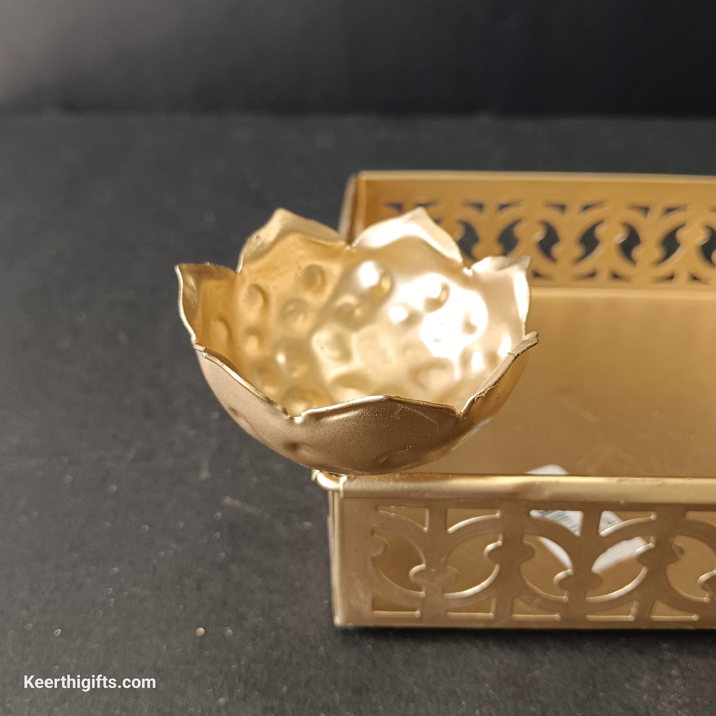 TRAY for flower decoration and Diya stand