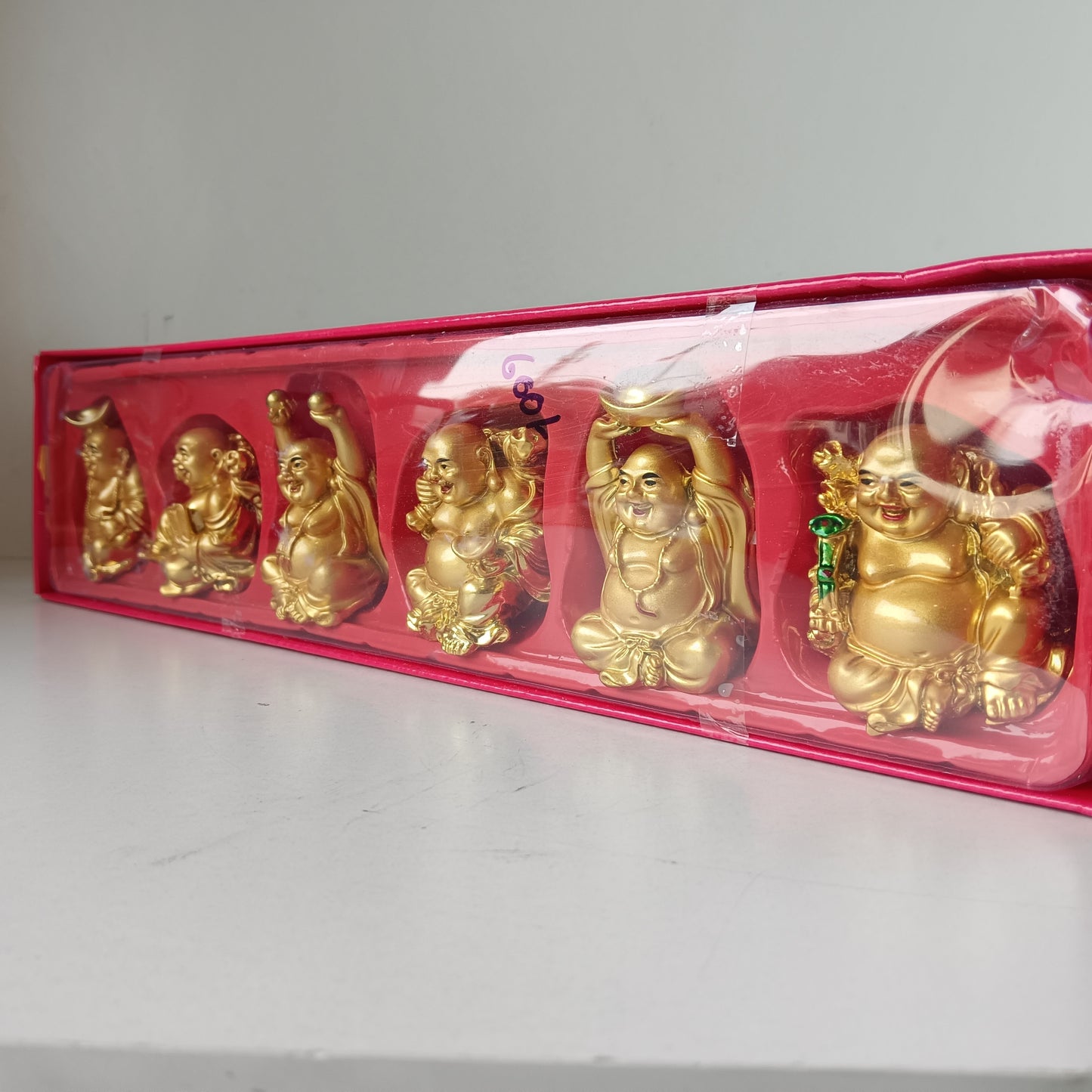 LAUGHING Buddha 6 PIECE SET