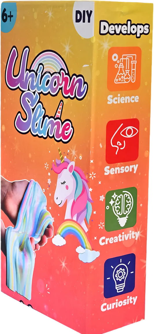 Unicorn Slime Colorful Cotton Crystal Slime Kit for Kids Boys and Girls