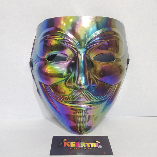 Vendetta mask Colour Gradient Mask for Halloween party