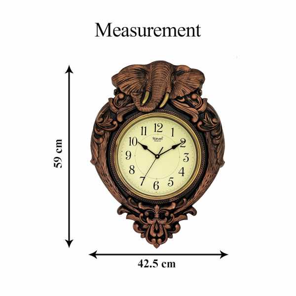 GANPATI DESIGN WALL CLOCK 2302