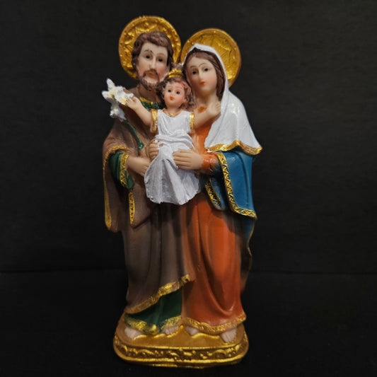 Holy Family Statue Saint Joseph Jesus and Saint Mary Catholic Statue Sculpture Estatua Holy Figurine Religious Decoration