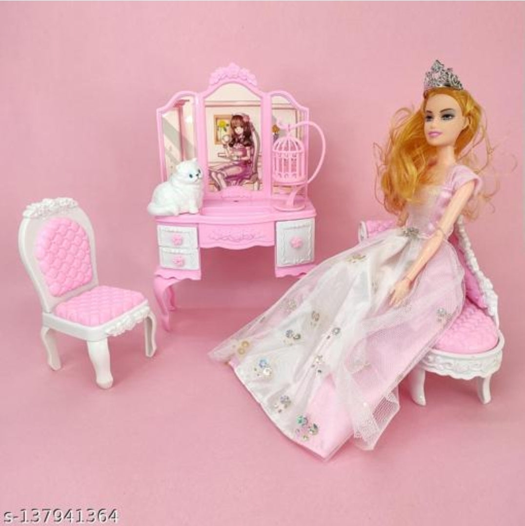 FURNITURE WARMTH DOLL SET