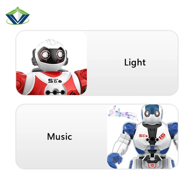 RC Smart Toy Infrared Technology Music Dance Robotic Toys Gifts for kids Learning