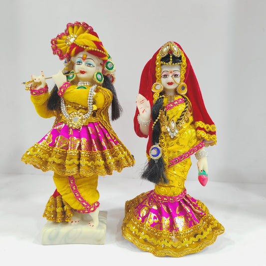 Beautiful Lord Radha Krishna Statue