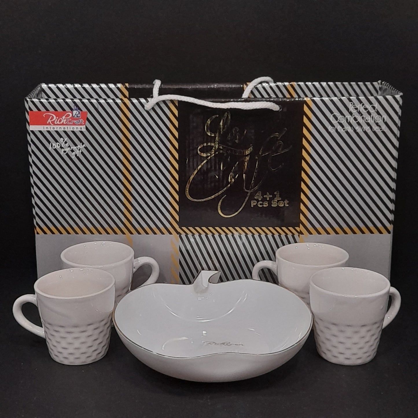 Set LA Café 4+1pcs set for return gift