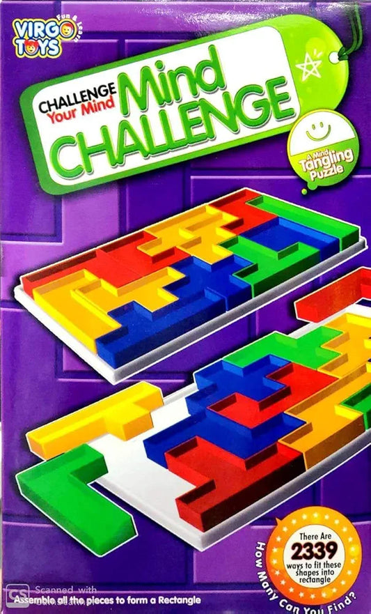 Mind Challenge Fun Game Mind Tangling Puzzle for Kids Learning and to enhance creative skills