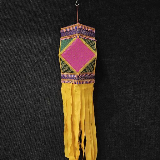 Diwali traditional hanging handmade fabric lantern