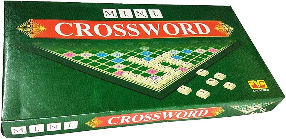 Educational Crossword Board Game for Kids and Adults Multicolor set for kids Learning and to improve creative skills and knowledge