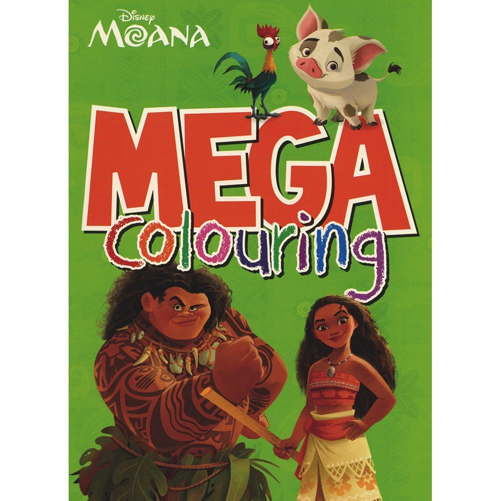 Disney Moana Mega Colouring