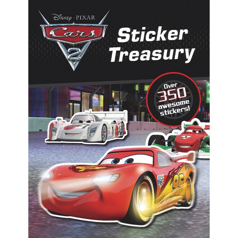 Disney Pixar Cars 2 Sticker Treasury