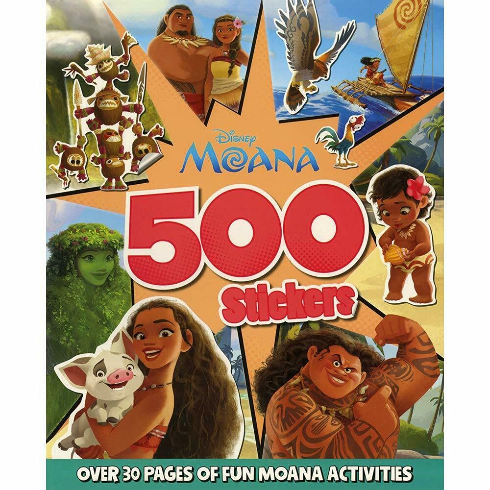 Disney Moana 500 Stickers