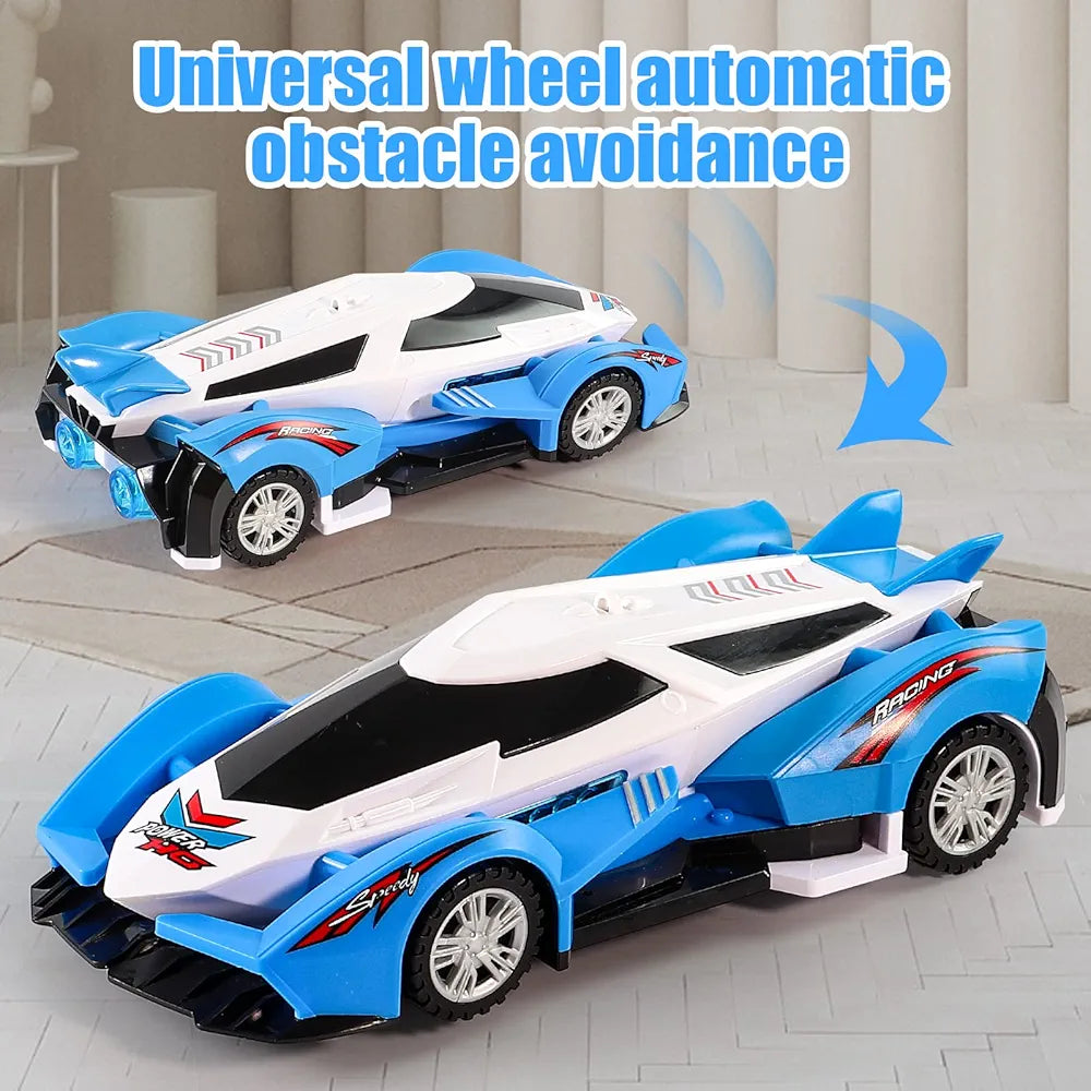 Transforming Toy Car with Light and Sound Race for Boys Girls Age 3 Year above Old