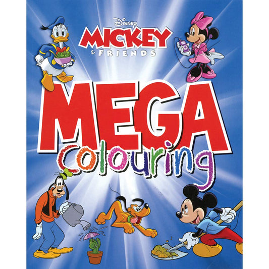 Disney Mickey Friends Mega Colouring