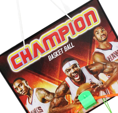 Wall Hanging Basket Ball for Kids Indoor Outdoor Playing Basketball for Young Sportsman to Learn The Game of Basketball