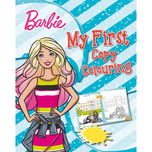 Barbie My First Copy Colouring (Red)