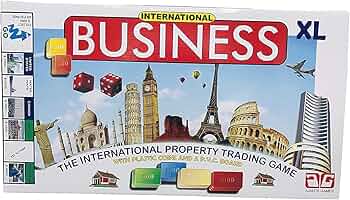 International Business XL Game With Coins and International Property Trading Game For 4 years and above board game set to make your fun time more joyful