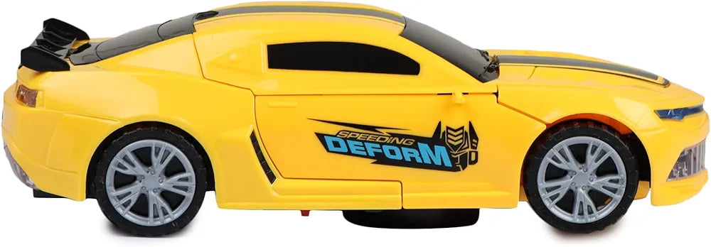 Deformation Robot Car Kids Ages 3 Years above old Auto Deformation Car Bump and Go Car for Kids