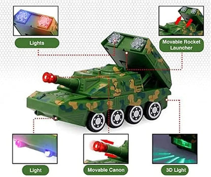 Mini Toy Stunt Electric Car Combat Tank Military Armor Transport Equipment vehicles toy for kids