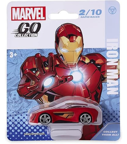 Marvel Go Collection Spider-Man Rapid Racer toy car.