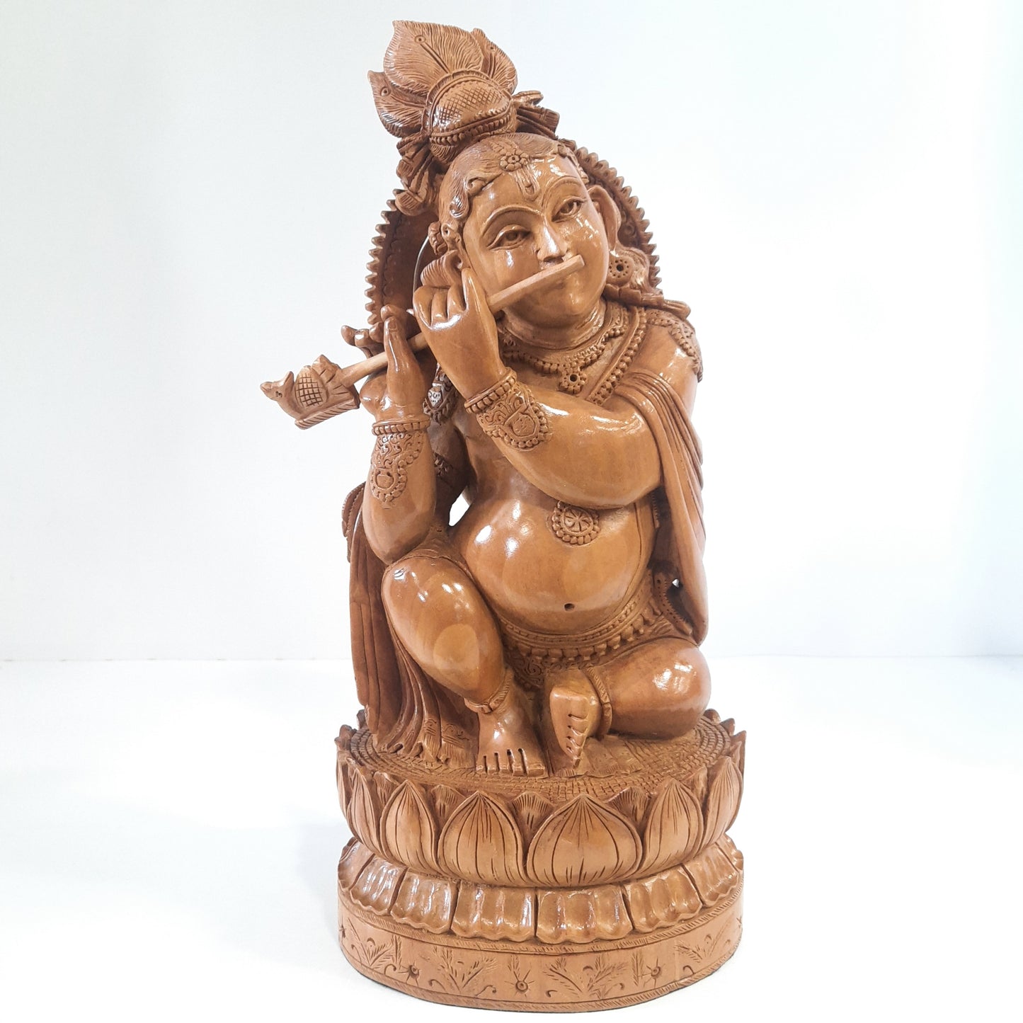 Wooden Bal Gopal Standing Super Fine