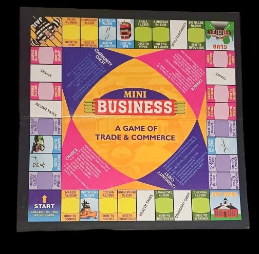 Mini Business and Chess Board Activity games