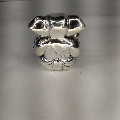 Ganesh silver idol