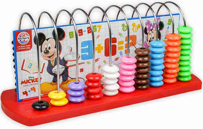 Abacus for Educational Learning to help Kids with Counting Addition and Subtraction with Colorful Beads Tool helps to Gain Strong Early Age Mathematical Concepts for Kids from 3 years