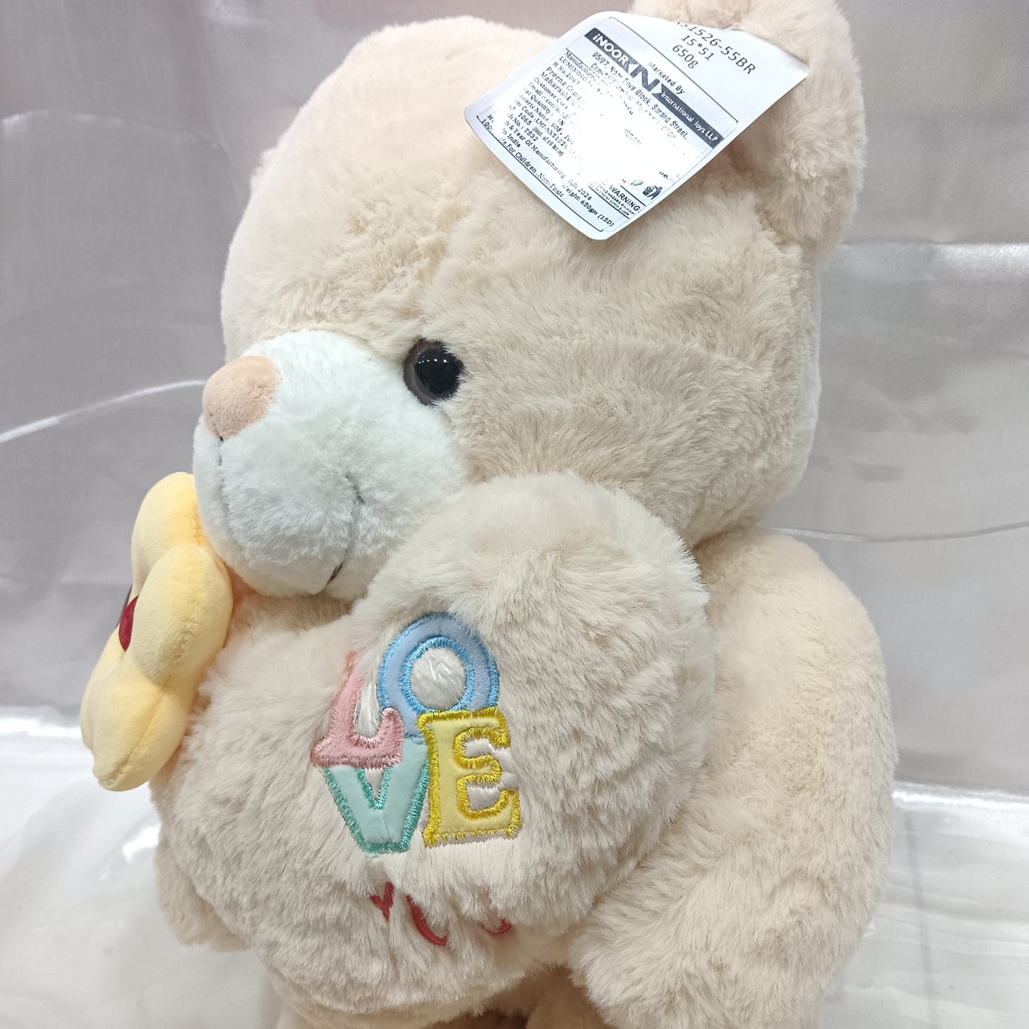 NXS1526 55BR love teddy bear