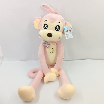 Long and fixable monkey soft toy