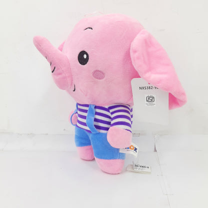 Boy and girl elephant soft toy