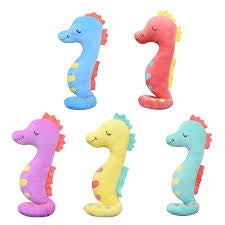 colourful seahorses