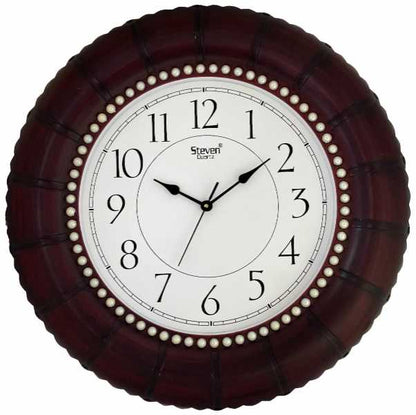 ANTIQUE ROUND PEARL WALL CLOCK 2105