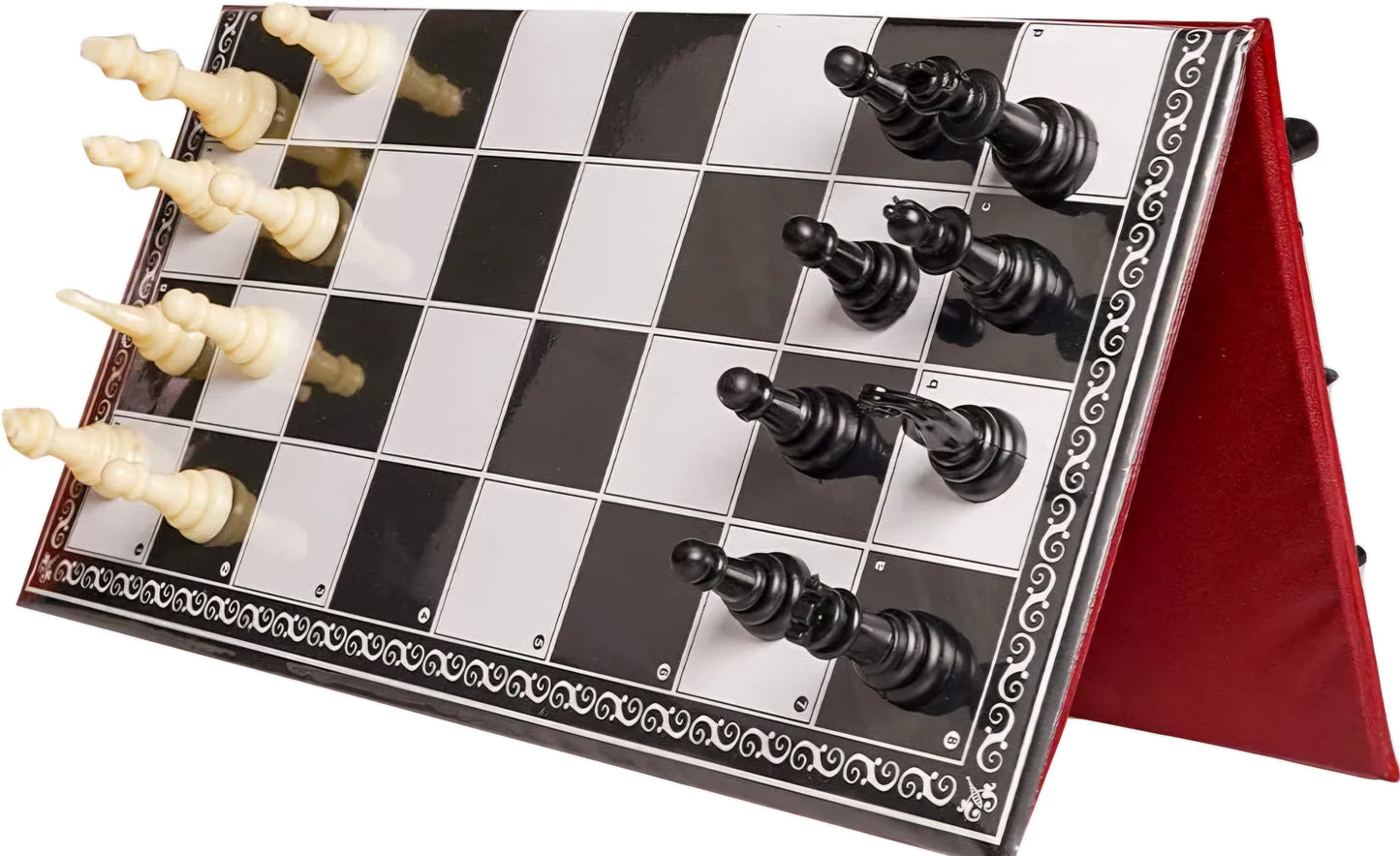 Mind Battle Magnetic Chess Set Classic Board Game to Develop Strategy Building and Concentration