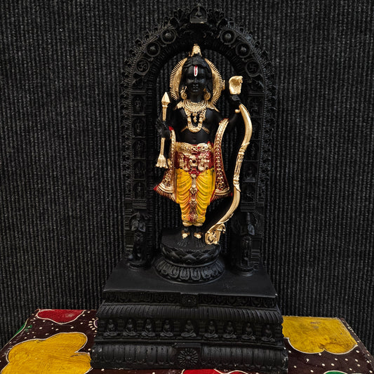 Ayodhya Shri Ram Lalla Idol Murti Beautiful 3D Statue for Home Shree Ram Lalla Home Decor and Gifts for Office and Home Temple or for House warming Decoration