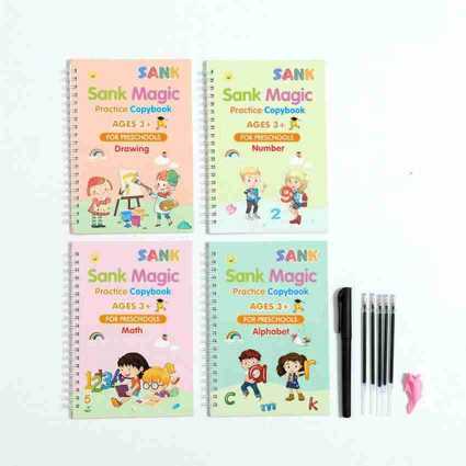 Sank Magic Practice Copy Books Combo