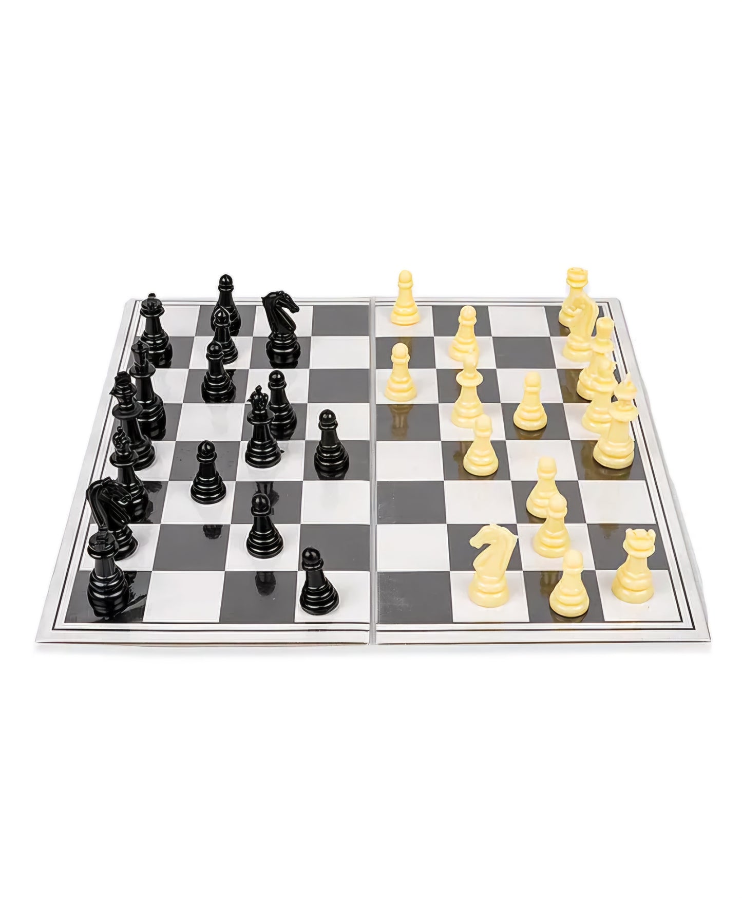 Little Business and Chess 2in1 foldable board with Chess picks and business game utilities pack for 6 to 99 years age