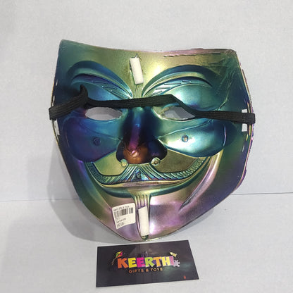 Vendetta mask Colour Gradient Mask for Halloween party