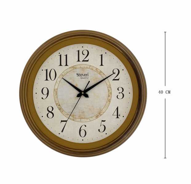 CLASSIC ROUND ANALOG WALL CLOCK 1602