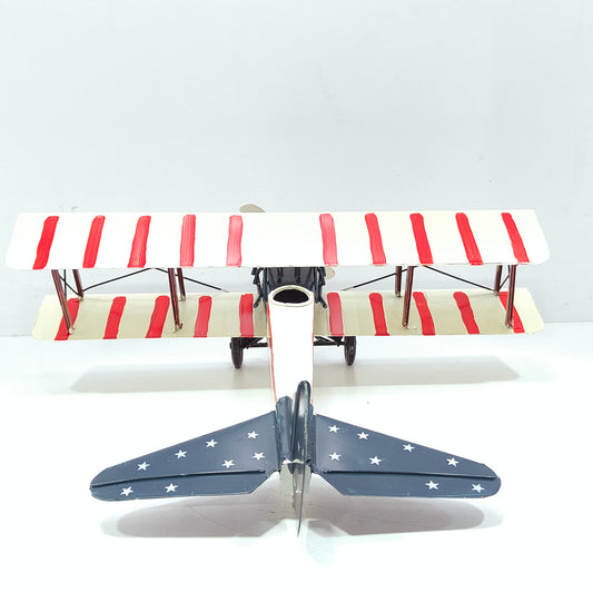 International Vintage Style Metal Airplane Decorations (Americana Plane)