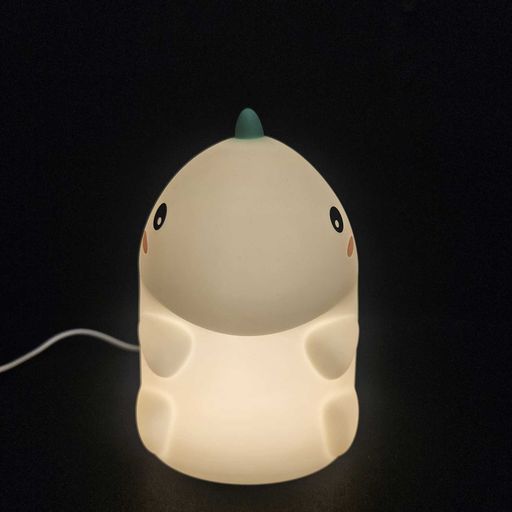 Little dinosaur night Light Kids Room 7 Color Changing LED Portable Touch Lamp for Bedroom USB Chargeable Silicone Animal Nightlight for Baby Children Nursery Toddler Girl