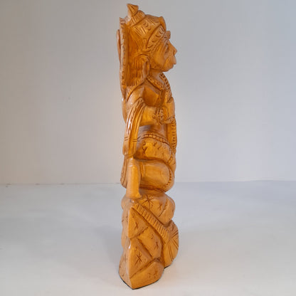 Wooden Hanuman Standing Assort. Design