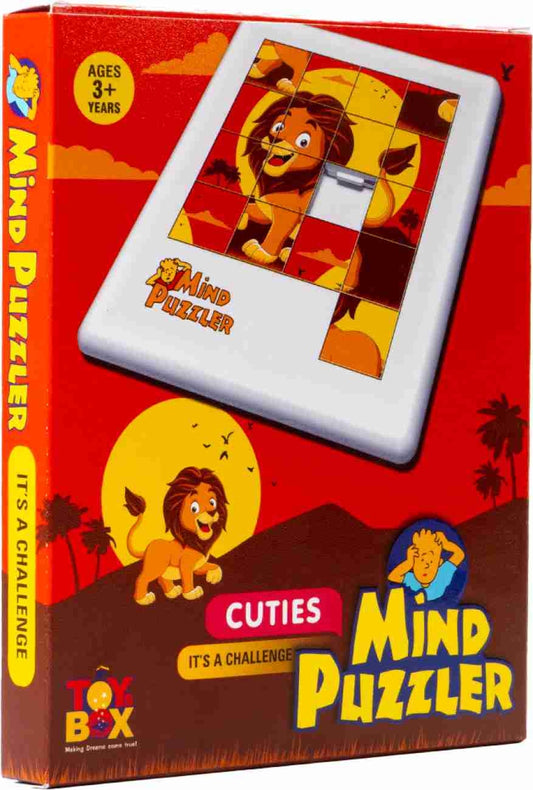 Lion Mind Puzzler for Kids to Develop Their Mind and Brain with Fun Puzzle Activity for ages from above 3 years