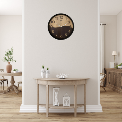 MDF Wooden Fancy Clock Steven Quartz