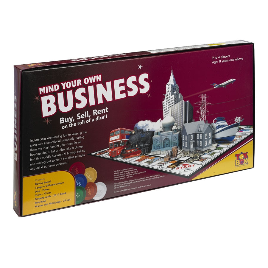 Mind your Own Business Premium business game set for kids and Adults