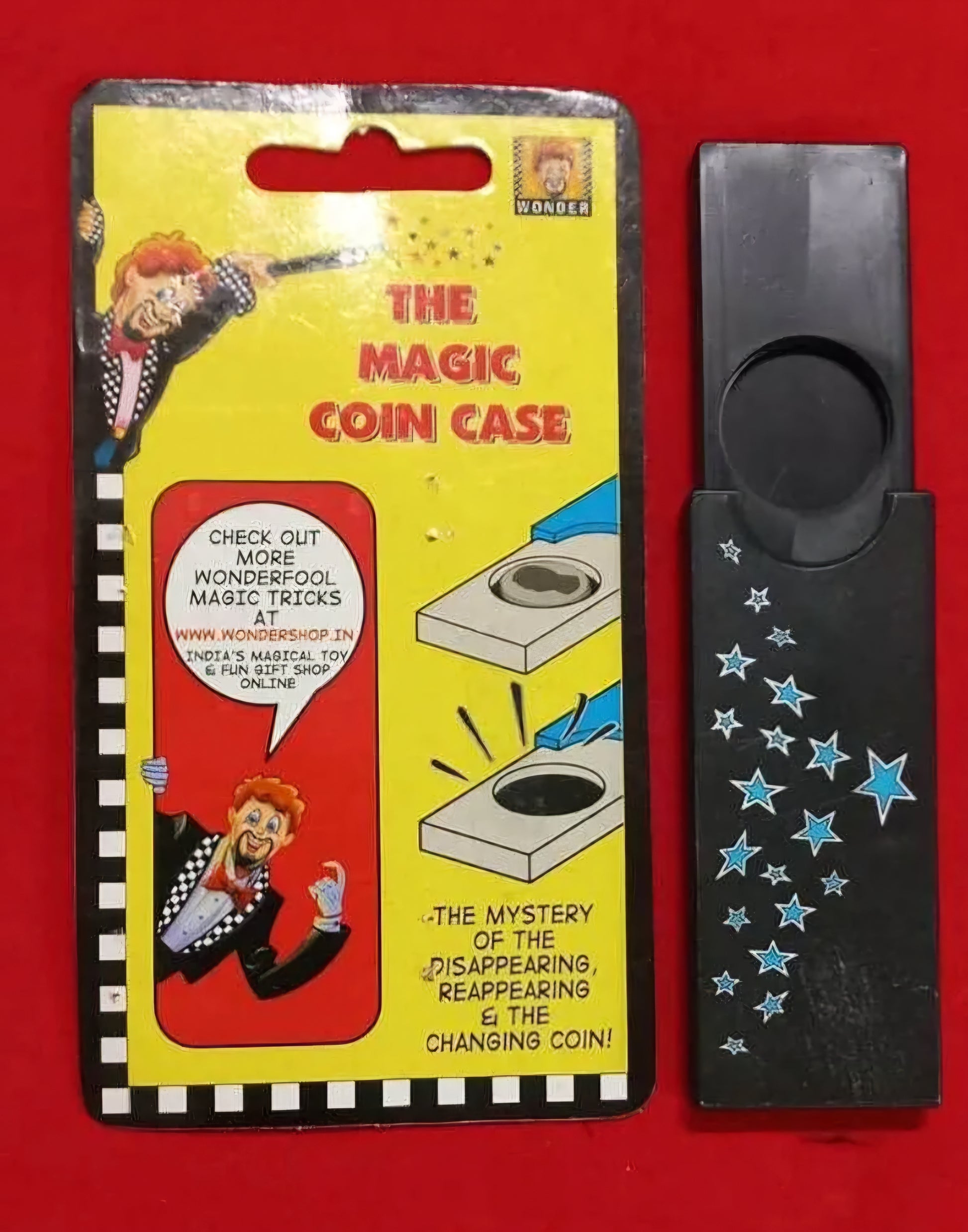 The Mystery Of The Disappearing Reappearing and changing coin The Magic Coin Case Magic Trick for kids