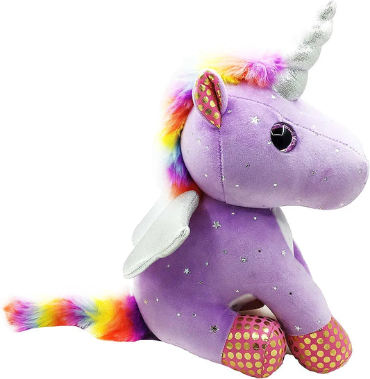 Unicorn Plush Animals Wings Stuffed Unicorn Animal Plush Pillow soft toy for kids