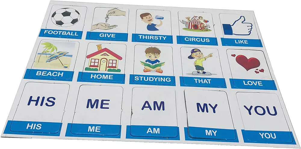 Easy Learn Sentence Builder to Learn your Child Nouns Pronouns Verbs Tenses and Sentences is a complete learning and Reading kit set for kids