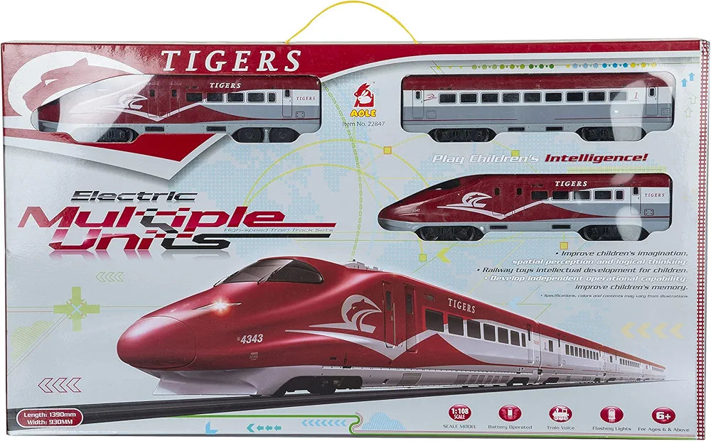 Bullet Train Set, High Speed Electric Multiple Units Train Track Sets for kids from 3 years above age group