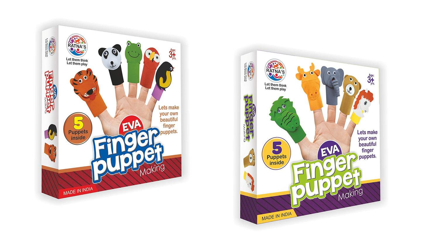 Finger puppet let's make your own beautiful finger puppets